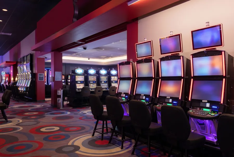 Slot rows on the Casino New Brunswick floor